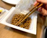 裏ワザ☆納豆のフィルムがきれいに取れる！作り方4写真