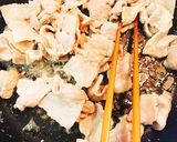ズッキー二&赤パプリカの豚肉カレー炒め☆作り方4写真
