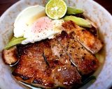 豚テキうどん作り方7写真