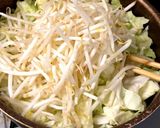 お好み焼き風♪キャベツ×もやし作り方3写真