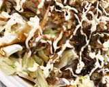 お好み焼き風♪キャベツ×もやし作り方7写真