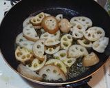 魁！漢飯『レンコンのオリーブオイル炒め』作り方6写真