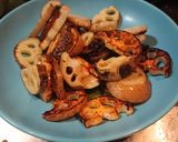 魁！漢飯『レンコンのオリーブオイル炒め』作り方7写真