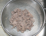 料理番組☆乾燥舞茸で牛肉と豆腐のさっと煮作り方9写真
