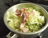 わかめと白菜の旨塩スープ作り方1写真