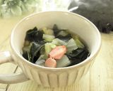 わかめと白菜の旨塩スープ作り方9写真