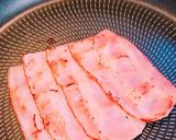 朝食に！ベーコン玉子のサンドイッチ作り方3写真