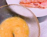 朝食に！ベーコン玉子のサンドイッチ作り方4写真