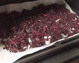 旬の赤紫蘇で♬ シソのふりかけ作り方1写真