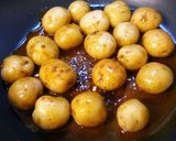 じゃがカレー&ケチャップがらめ。作り方4写真