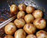 じゃがカレー&ケチャップがらめ。作り方5写真