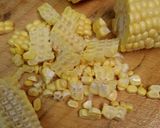 トウモロコシの旨炊きご飯作り方1写真
