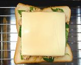 明日葉ツナマヨチーズトースト作り方2写真