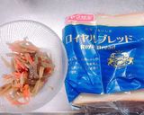 朝食に！きんぴらを挟んだホットサンド✨作り方1写真