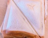 朝食に！きんぴらを挟んだホットサンド✨作り方4写真