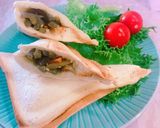 朝食に！きんぴらを挟んだホットサンド✨作り方5写真
