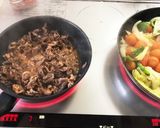 牛肉と夏野菜の炒め物作り方5写真