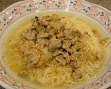 サッポロ一番でボンゴレ冷やしラーメン作り方4写真
