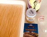 手作りゆかりの生パスタ風ペペロンチーノ作り方4写真