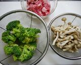 ダイエット！豚こまブロッコリー作り方2写真
