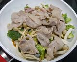 ダイエット！豚こまブロッコリー作り方5写真