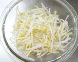 レンジ４分簡単副菜！もやしの胡麻甘酢和え作り方3写真