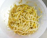 レンジ４分簡単副菜！もやしの胡麻甘酢和え作り方4写真