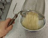再現！丸亀製麺の旨辛まぜ釜玉♪作り方5写真