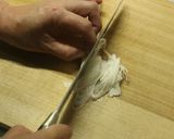 再現！丸亀製麺の旨辛まぜ釜玉♪作り方1写真