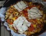 タラのチーズ焼き夏野菜ソース作り方9写真