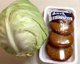 ご飯にON!キャベツとさつま揚げ丼作り方1写真