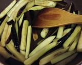 茄子と水菜のサラダ作り方3写真