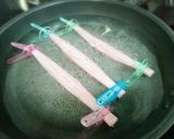 かわいい♥️七夕リボンそうめん作り方4写真