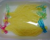 かわいい♥️七夕リボンそうめん作り方7写真