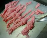 かわいい♥️七夕リボンそうめん作り方10写真