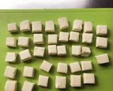 クリームチーズの山葵甘味噌和え作り方1写真