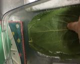柿の葉の塩漬け（柿の葉すしの準備）作り方7写真