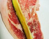 ズッキーニを豚肉で巻き巻きしちゃいました作り方2写真