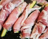 ズッキーニを豚肉で巻き巻きしちゃいました作り方3写真