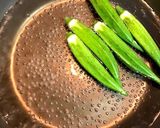 オクラとタコと長芋のわさび風味和え作り方1写真