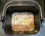 全粒粉100％クランベリーパン　HB使用作り方2写真