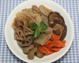 名医の太鼓判☆乾燥野菜で凍み蒟蒻の煮物作り方23写真