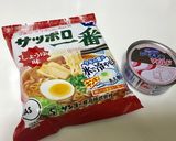 インスタントラーメンで巻き麺作り方1写真
