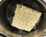 インスタントラーメンで巻き麺作り方4写真