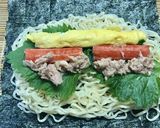 インスタントラーメンで巻き麺作り方8写真
