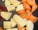 胡麻ドレッシングでいただく鶏肉の温サラダ作り方2写真