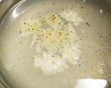 簡単♪塩鶏の煮汁からの鶏ガラスープ作り方3写真