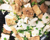 簡単！厚揚と長芋のペペロンチーノ風作り方6写真
