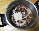 圧力鍋でお赤飯作り方3写真