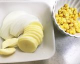 サッポロ一番でヴィシソワーズラーメン作り方1写真